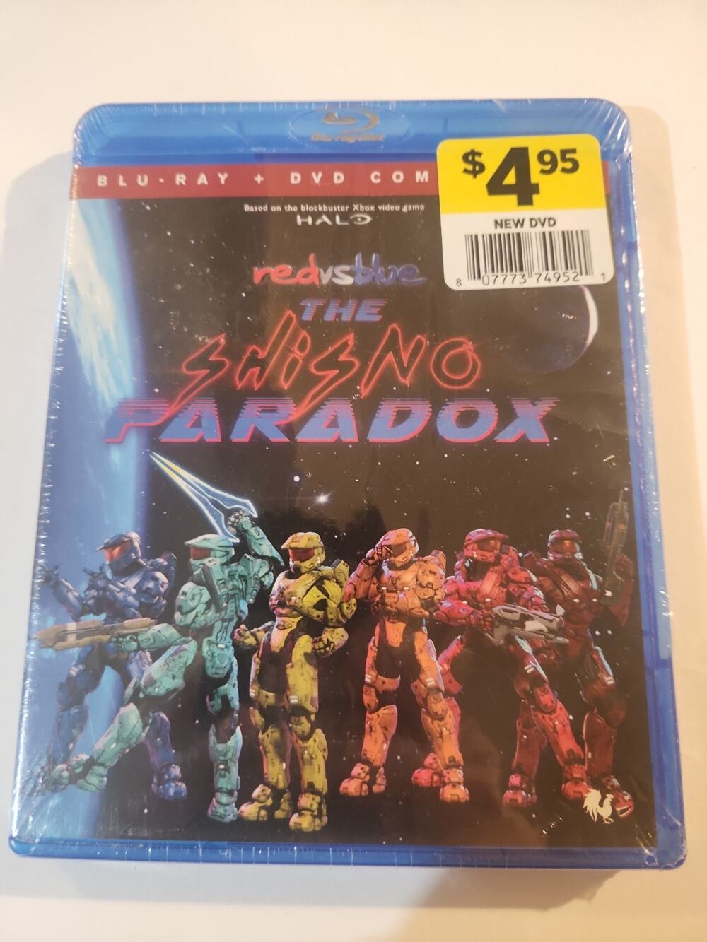 RED VS. BLUE : THE SHISNO PARADOX 2018 BLU RAY DVD DIGITAL BRAND NEW Halo